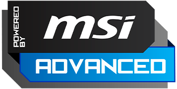 Powered by MSI Advanced