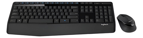 OUTLET TECLADO Y MOUSE LOGITECH MK345 INALAMBRICO NEGRO NEGRO