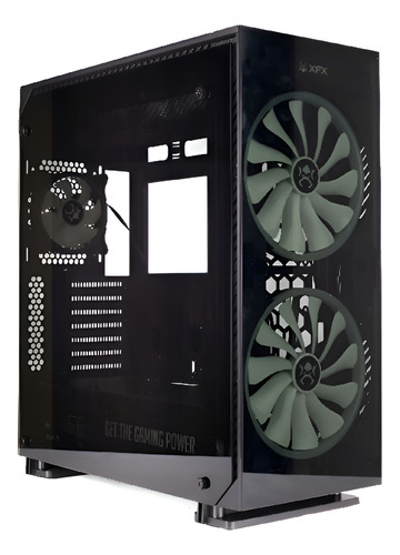 GABINETE GAMER XFX YOROI GC-09HE VIDRIO TEMPLADO NEGRO