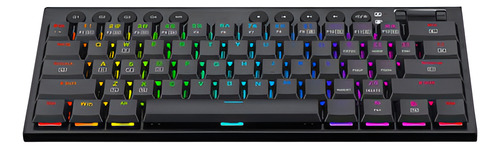 TECLADO MECANICO REDRAGON HORUS MINI K632-PRO 60% WIRELESS NEGRO INGLÉS US