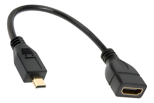 CONVERSOR HDMI HEMBRA/MICRO USB M 0.15 MIX CPM006 NEGRO