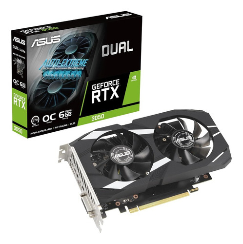 PLACA DE VIDEO ASUS DUAL NVIDIA GEFORCE RTX 3050 6GB