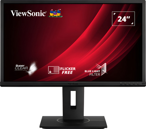 MONITOR 24P VIEWSONIC FULL HD LED 1080P VG2440 HDMI VGA NEGRO