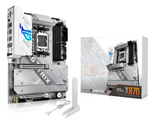 MOTHERBOARD X870-A GAMING WIFI ASUS ROG STRIX AM5 BLANCO