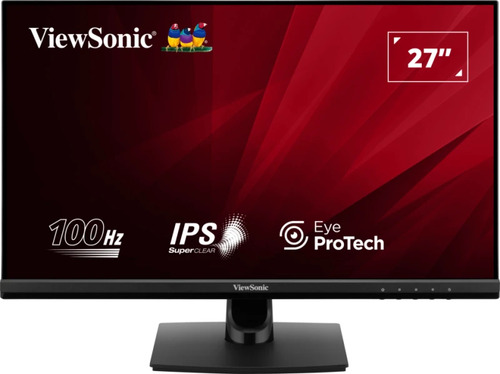 MONITOR GAMER 27 VIEWSONIC LED 100HZ IPS HDMI VGA VA2714-H NEGRO