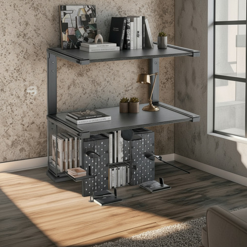 ESTANTE ORGANIZADOR REDRAGON COSMOS NEGRO