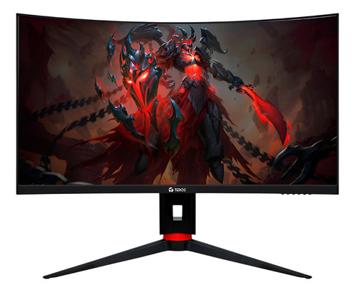 MONITOR 27P TEROS GAMING CURVO VA FHD 240HZ 1MS NEGRO