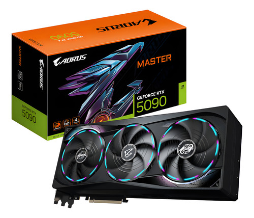 PLACA DE VIDEO RTX 5090 32GB GIGABYTE AORUS MASTER OC GDDR7