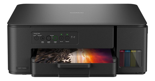 IMPRESORA A COLOR BROTHER DCP-T430W CONTINUA MULTIFUNCIÓN NEGRO