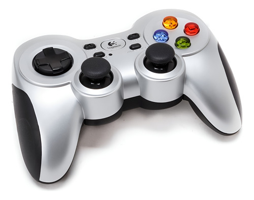 JOYSTICK GAMEPAD PC INALAMBRICO LOGITECH F710 VIBRACION GTIA PLATA/NEGRO