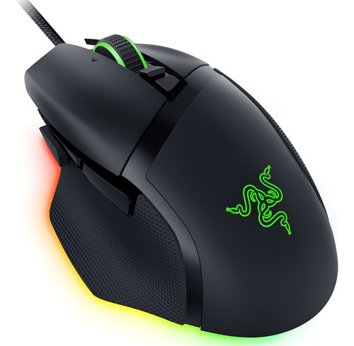 MOUSE GAMER RAZER BASILISK V3 RGB ERGONÓMICO 11 BOTONES NEGRO
