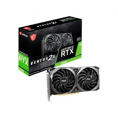 Placa De Video Msi Rtx 3060 Ventus 2X Oc 12Gb Nvidia