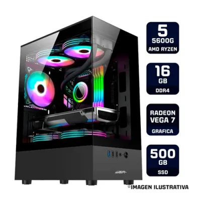 Pc Gamer Amd Ryzen 5 5600G 16Gb Ssd 480Gb Vega 7