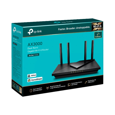 Outlet Router Tp-Link Archer Ax55 Ax3000 Gigabit Wi-Fi 6 Con Usb 3.0