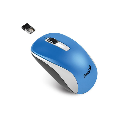 Mouse Genius Nx-7010 White/Blue Blueeye
