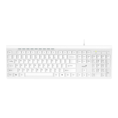 Outlet Teclado Genius Slimstar 230 Usb White