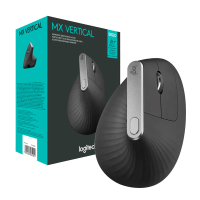 Outlet Mouse Logitech Mx Vertical Ergonómico Inalámbrico