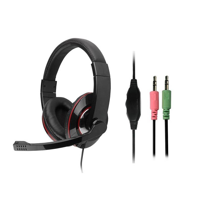 Outlet Auricular Nisuta Ns-Au80 Negro Con Micrófono