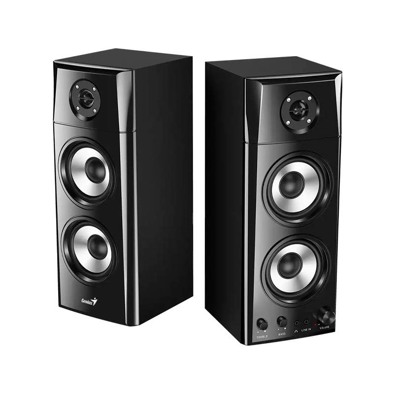 Outlet Parlantes 2.0 Genius Sp-Hf1800A 60W Madera