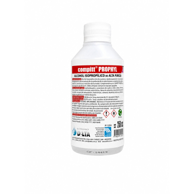 Alcohol Isopropilico Delta Compitt Prophyl 250Ml