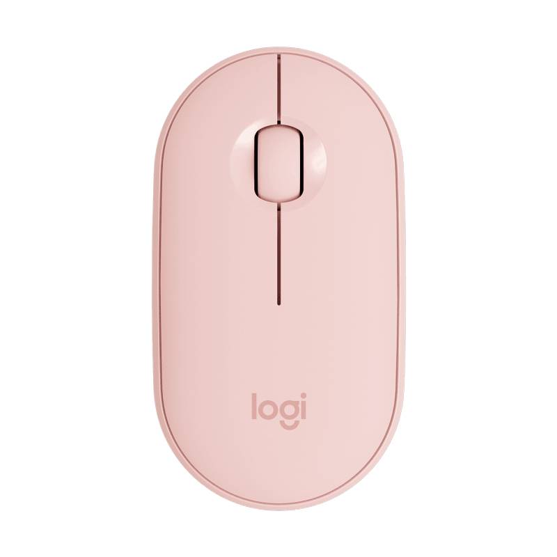Outlet Mouse Logitech Pebble M350 Inalámbrico Rosa