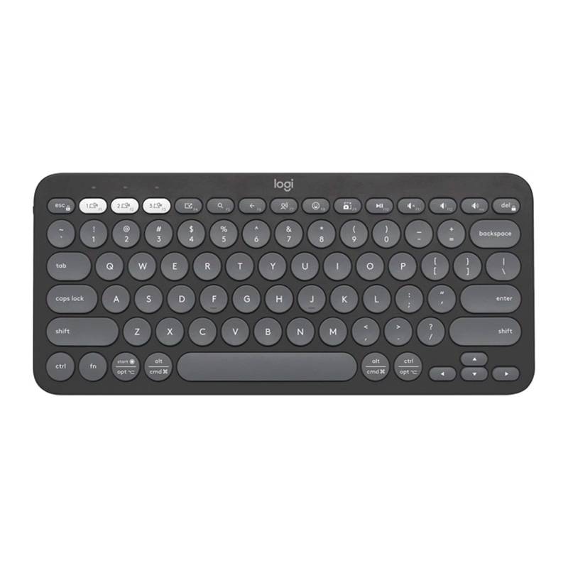 Outlet Teclado Logitech Pebble Keys 2 K380S Bluetooth Graphite