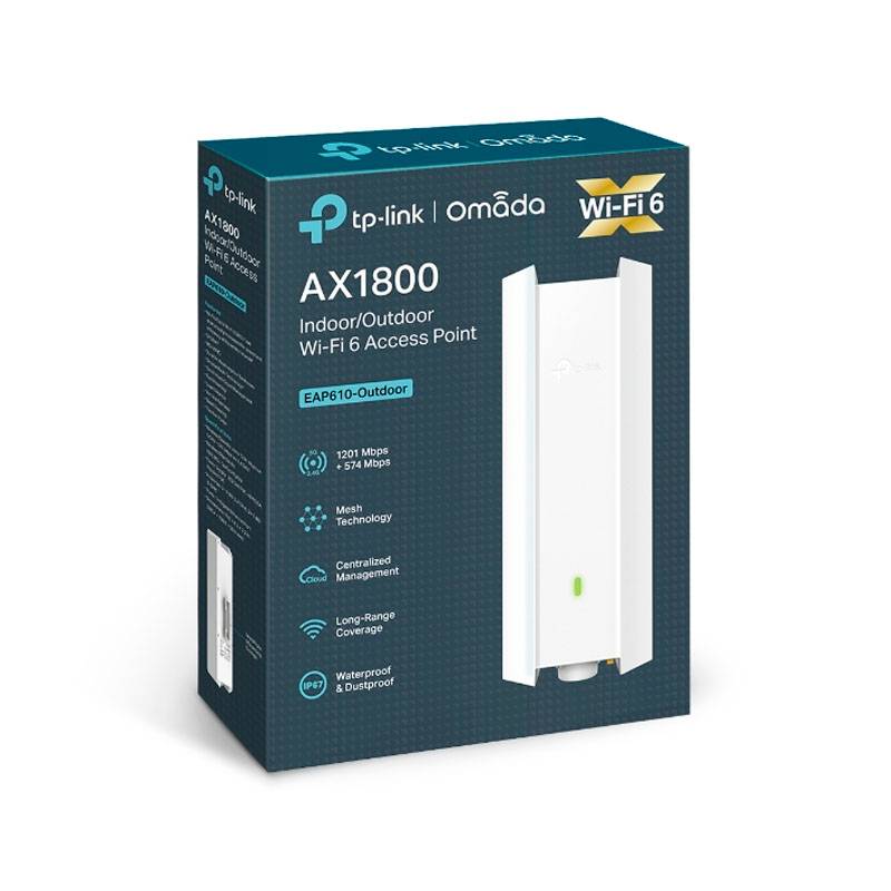 Outlet Access Point Tp-Link Eap610 Outdoor Ceiling Mount Ax1800 Wi-Fi 6
