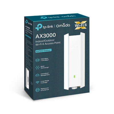 Outlet Access Point Tp-Link Eap650 Outdoor Ceiling Mount Ax3000 Wi-Fi 6