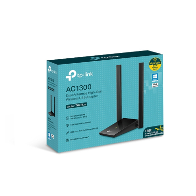 Outlet Adaptador Wi-Fi Usb Tp-Link Archer T4U Plus Ac1300