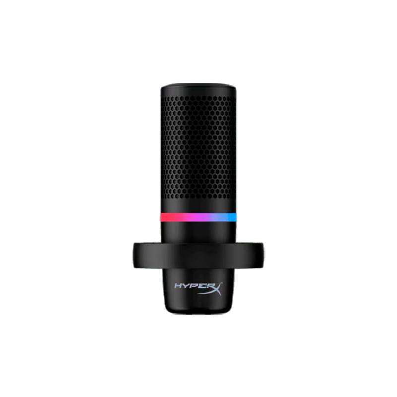 Outlet Micrófono Hyperx Duocast Usb Rgb Black (Sin Base)