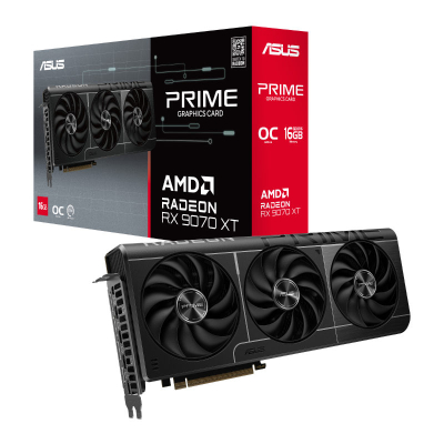 Placa De Video Asus Prime Radeon Rx 9070 Xt 16Gb Gddr6 Oc