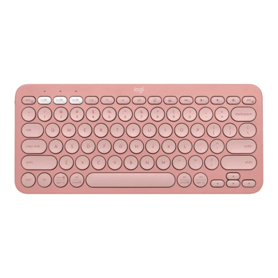 Outlet Teclado Logitech Pebble Keys 2 K380S Bluetooth Rosa