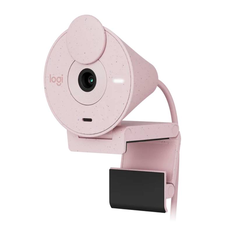 Outlet Webcam Logitech Brio 300 Full Hd Rosa