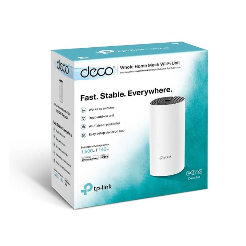 Outlet Sistema Wi-Fi Mesh Tp-Link Deco M4 Ac1200 (1 Unidad)