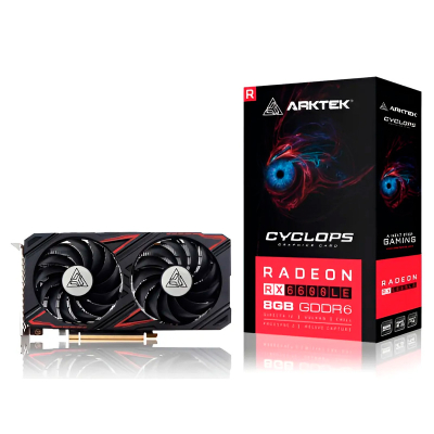 Placa De Video Arktek Rx 6600Le Cyclops 8Gb