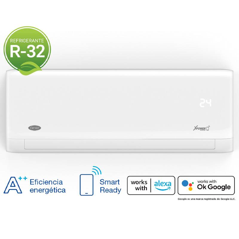 Aire Acondicionado Carrier 3096 Frio Calor Inverter R32 Wifi