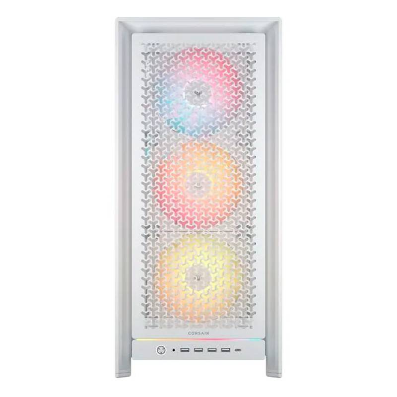 Gabinete Corsair 5000D Frame RS lateral con panel de vidrio templado