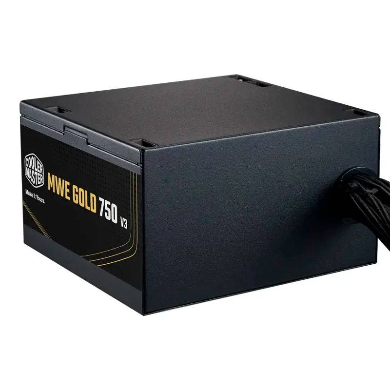 Fuente Cooler Master MWE Gold V3 conectores ATX y PCIe