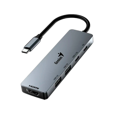Outlet Hub Usb-C Genius Uh-500 Hdmi 4K Pd 100W
