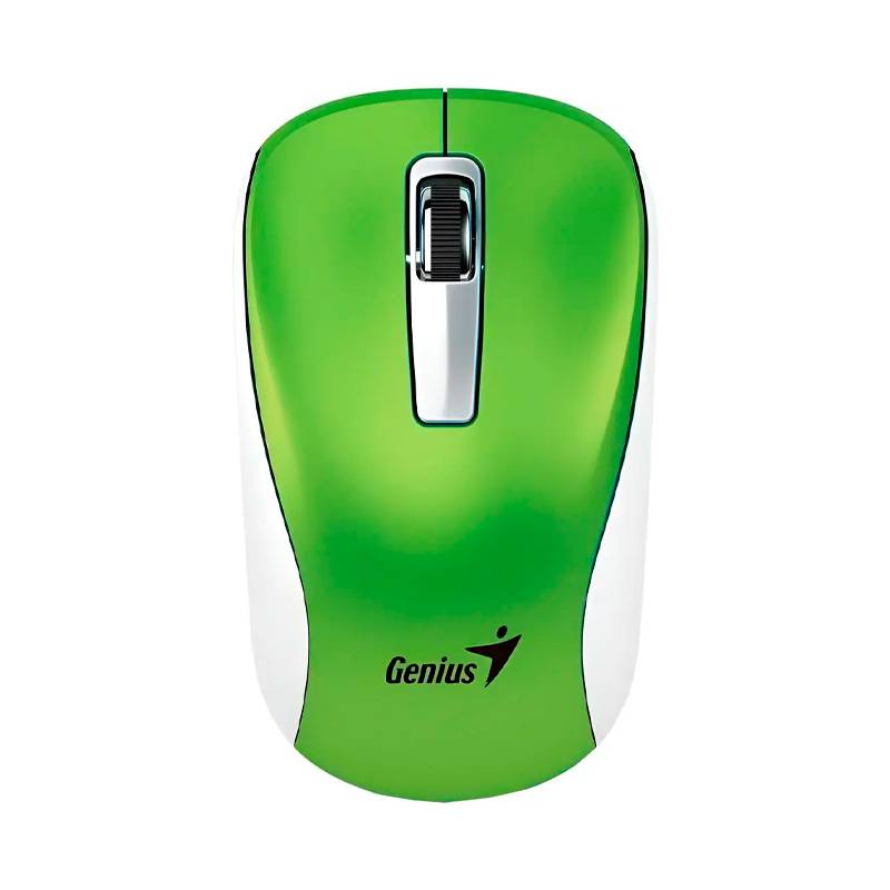 Outlet Mouse Genius Nx-7010 Inalámbrico Blueeye Blanco/Verde