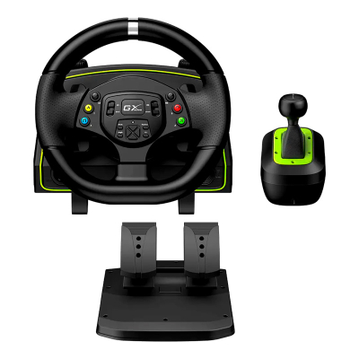 Outlet Volante Genius Speedmaster X2 Con Pedalera Y Palanca