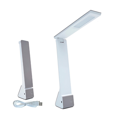 Outlet Lámpara De Escritorio Led Tbcin Gris 1200Mah Usb