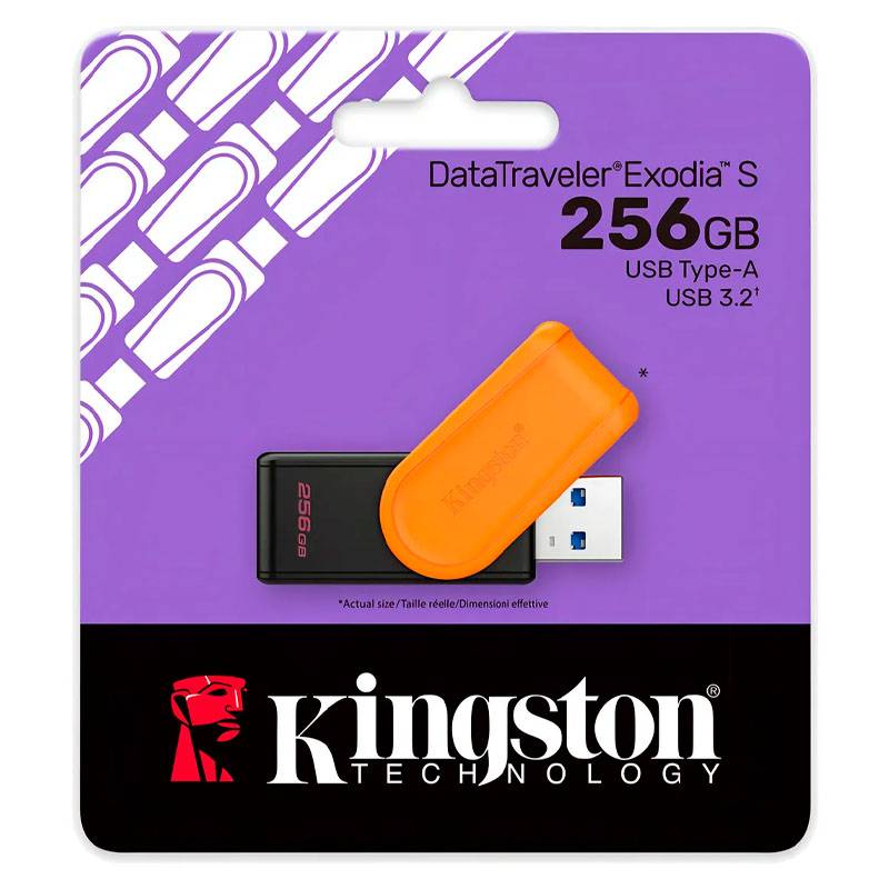 Pendrive Kingston Datatraveler Exodia S 256Gb Usb 3.2