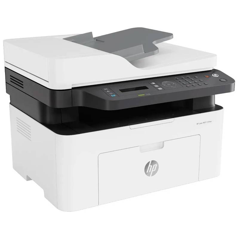 Impresora Láser Multifunción HP M137FNW con Wi-Fi y fax