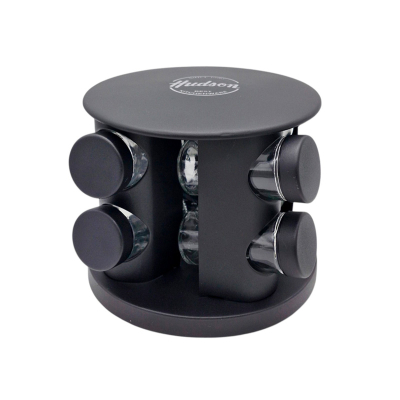Set X8 Especiero Giratorio Hudson Negro
