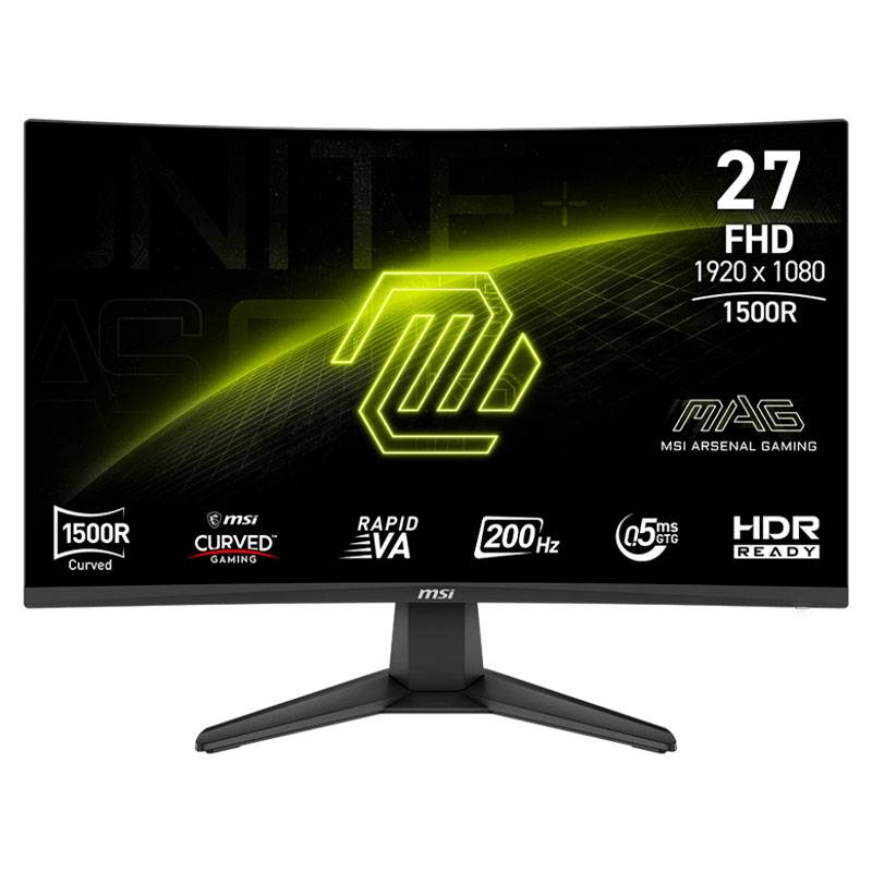 Monitor Msi Mag 276Cf 27 Curvo Va 200Hz Full Hd Hdmi