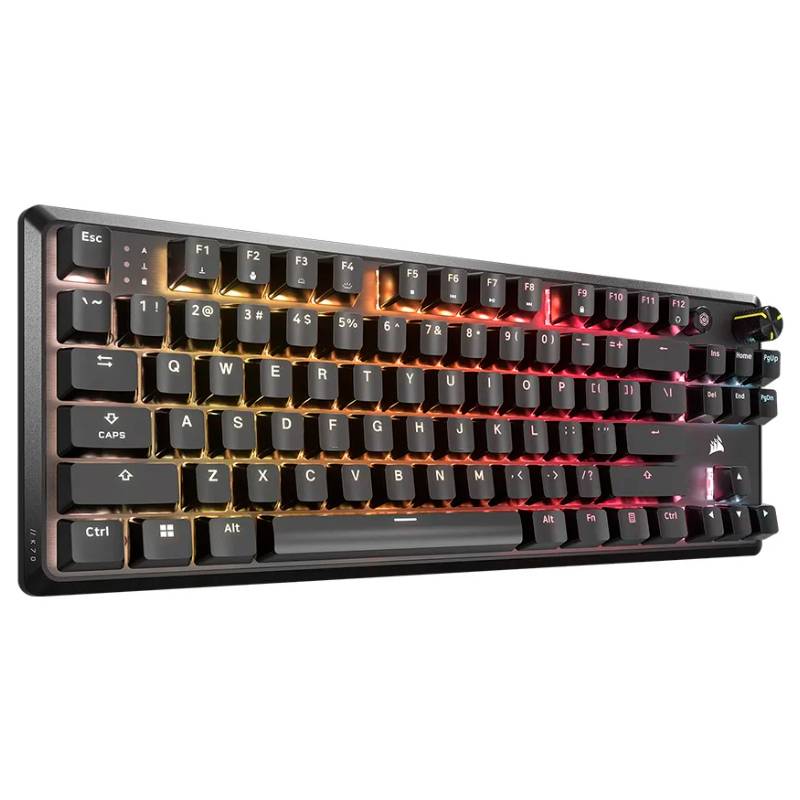 Teclado Corsair K70 Core TKL detalle lateral