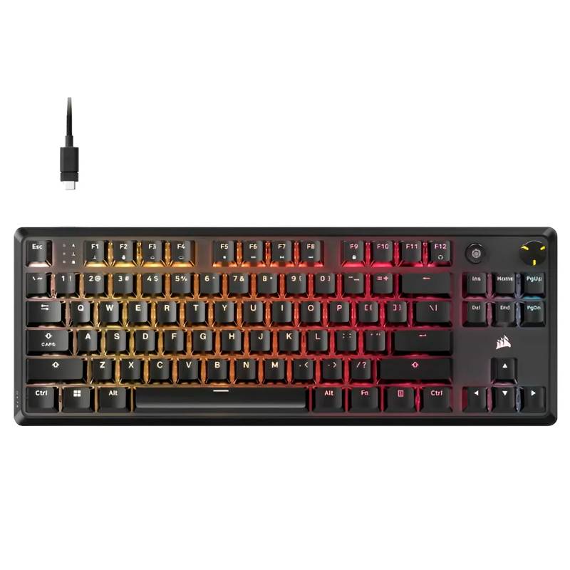 Teclado Corsair K70 Core TKL vista frontal