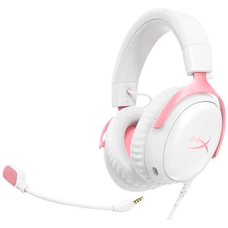 Auriculares HyperX Cloud III detalle de almohadillas viscoelásticas