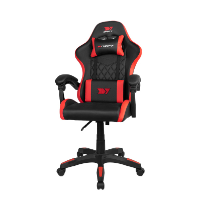 Outlet Silla Gamer Drift Dr35 Roja Y Negra